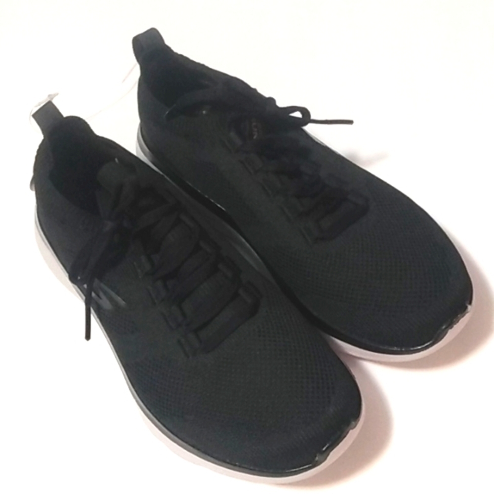 SKECHERS CUSHIONED GOGA MAT AIR COOLED STRETCH FIT SNEAKERS SIZE 8.5 MEN'S NWT